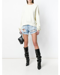 Женские голубые джинсовые шорты от Unravel Project