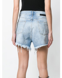 Женские голубые джинсовые шорты от Unravel Project