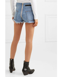 Женские голубые джинсовые шорты от Unravel Project