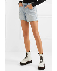 Женские голубые джинсовые шорты от Ksubi