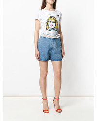 Женские голубые джинсовые шорты от Jour/Né