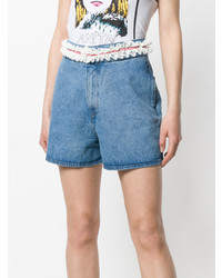 Женские голубые джинсовые шорты от Jour/Né