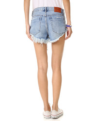 Женские голубые джинсовые шорты от One Teaspoon