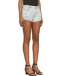 Женские голубые джинсовые шорты от BLK DNM