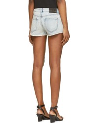 Женские голубые джинсовые шорты от BLK DNM