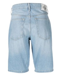 Мужские голубые джинсовые шорты от Calvin Klein Jeans