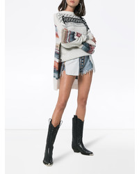 Женские голубые джинсовые шорты от Unravel Project