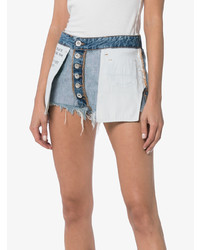 Женские голубые джинсовые шорты от Unravel Project