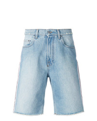 Мужские голубые джинсовые шорты от MSGM