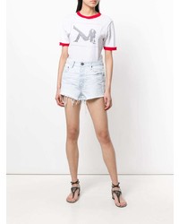 Женские голубые джинсовые шорты от One Teaspoon