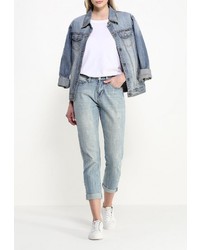 Голубые джинсы-бойфренды от Baon