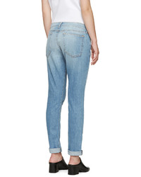 Голубые джинсы-бойфренды от Rag & Bone