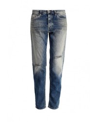 Голубые джинсы-бойфренды от Calvin Klein Jeans