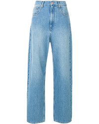 Голубые джинсы-бойфренды от Etoile Isabel Marant