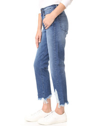 Голубые джинсы-бойфренды от 3x1