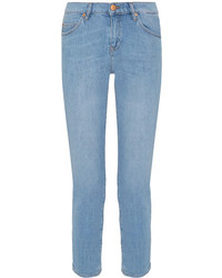 Голубые джинсы-бойфренды от MiH Jeans