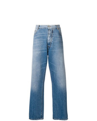 Голубые джинсы-бойфренды от Unravel Project