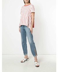 Голубые джинсы-бойфренды от 3x1