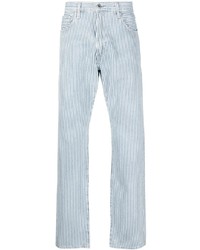 Мужские голубые джинсы в вертикальную полоску от Levi's Made & Crafted