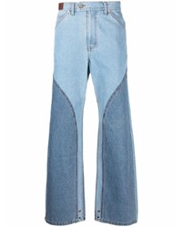 Мужские голубые джинсы в стиле пэчворк от Andersson Bell