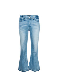 Голубые джинсы-клеш от 3x1