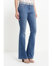 Голубые джинсы-клеш от adL