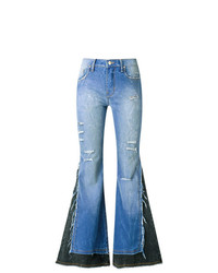 Голубые джинсы-клеш от Amapô