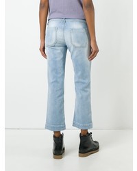 Голубые джинсы-клеш от The Seafarer