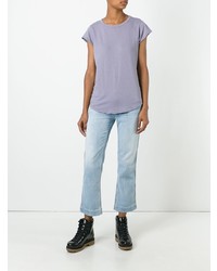 Голубые джинсы-клеш от The Seafarer