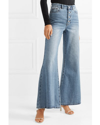 Голубые джинсы-клеш от Georgia Alice