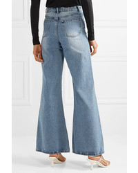 Голубые джинсы-клеш от Georgia Alice