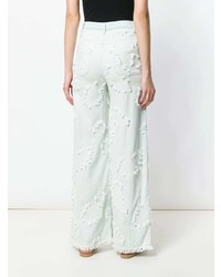 Голубые джинсы-клеш от Chloé