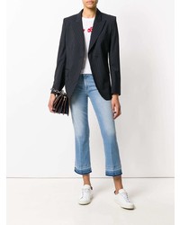 Голубые джинсы-клеш от 7 For All Mankind