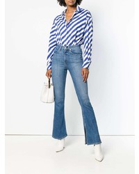 Голубые джинсы-клеш от Rag & Bone