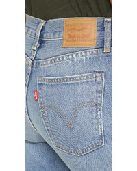 Голубые джинсы-клеш от Levi's