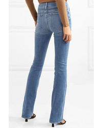 Голубые джинсы-клеш от Frame