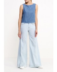 Голубые джинсы-клеш от Pinko