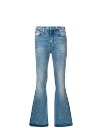 Голубые джинсы-клеш от R13