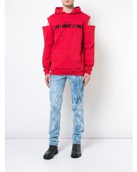 Мужские голубые джинсы с принтом от Icosae