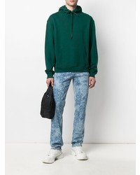 Мужские голубые джинсы с принтом от Zadig & Voltaire