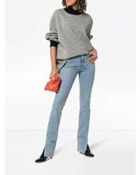 Голубые джинсы скинни от Simon Miller