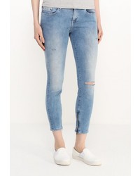 Голубые джинсы скинни от Calvin Klein Jeans