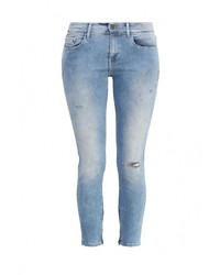 Голубые джинсы скинни от Calvin Klein Jeans