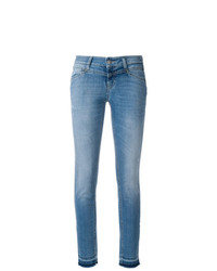 Голубые джинсы скинни от Cambio