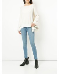 Голубые джинсы скинни от Nobody Denim