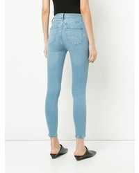 Голубые джинсы скинни от Nobody Denim