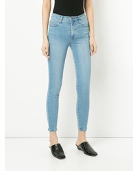 Голубые джинсы скинни от Nobody Denim