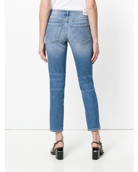 Голубые джинсы скинни от Diesel