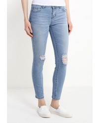 Голубые джинсы скинни от Incity