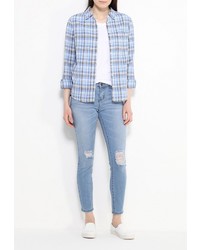 Голубые джинсы скинни от Incity